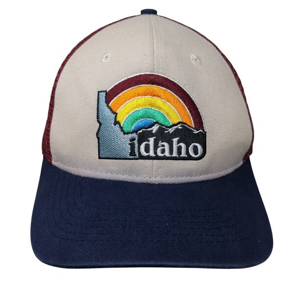 Idaho Snapback Trucker Hat Multi OS Adjustable Embroidered Arcadian Outfitters - Picture 1 of 9